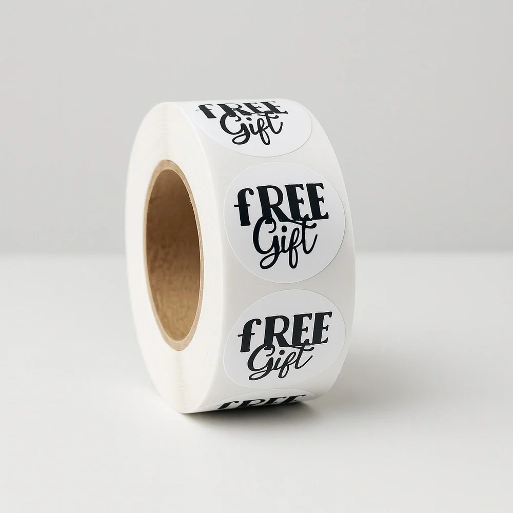 Packaging supplies | FREE GIFT STICKERS (Round) For Small Businesses NWT…